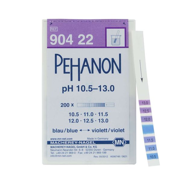 Індикаторний папір для визначення рН у забарвлених зразках PEHANON® 10,5-13,0