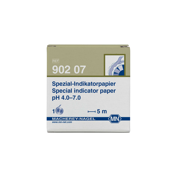 Індикаторний папір для вимірювання pH в рулоні 4,0-7,0