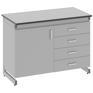 Стіл лабораторний пристінний - 3.071.05 Стіл лабораторний пристінний - 3.071.05