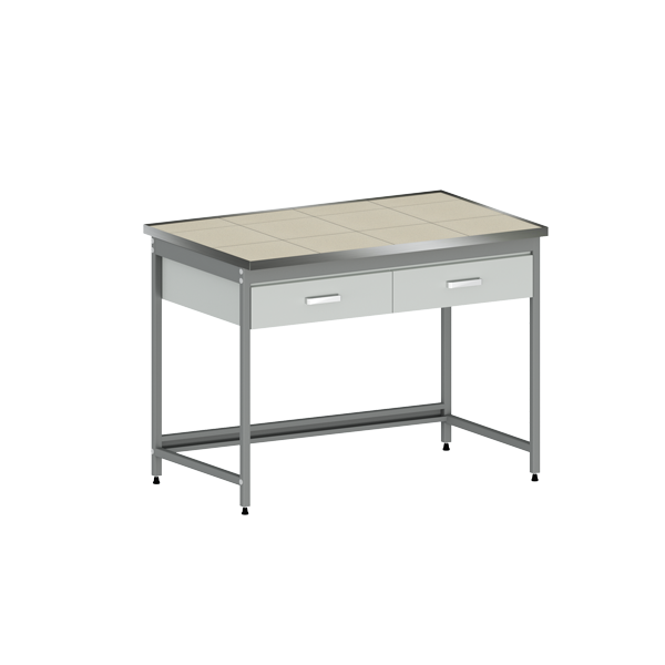 Стіл лабораторний пристінний СЛП-06.221.053