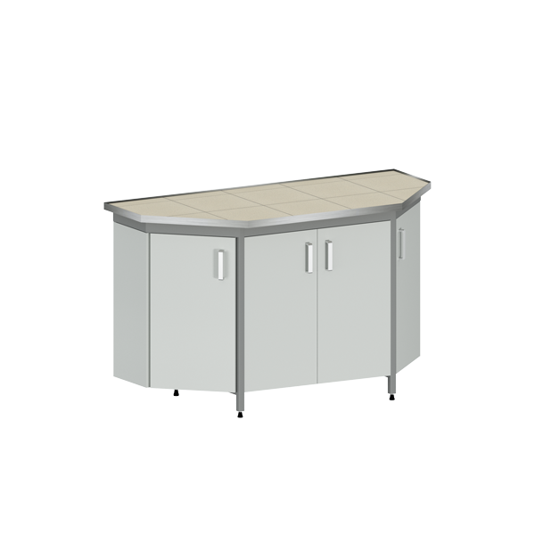 Стіл лабораторний торцевий СЛТ-06.51051.053