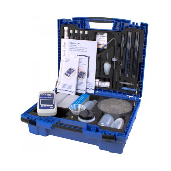 КОМБІНОВАНИЙ ТЕСТ-НАБІР VISOCOLOR® АНАЛІЗ ҐРУНТІВ З ФОТОМЕТРОМ