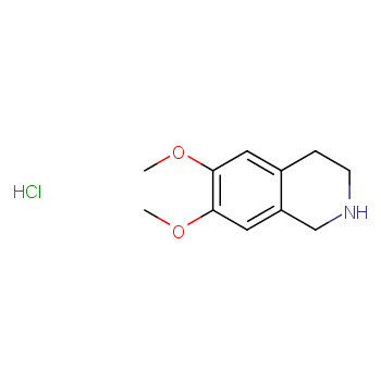 6,7-Диметокси-1,2,3,4-тетрагідроізохінолін гідрохлорид