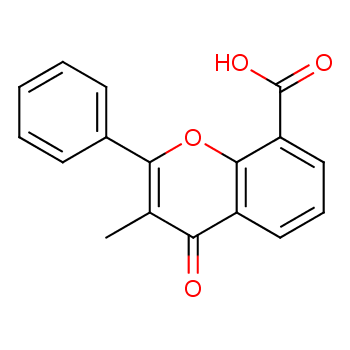3-Метилфлавон-8-карбонова кислота