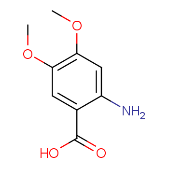 2-аміно-4,5-диметоксибензойна  кислота