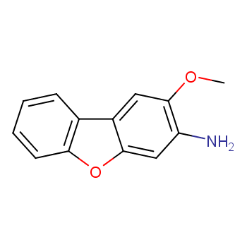 3-аміно-2-метоксидибензофуран