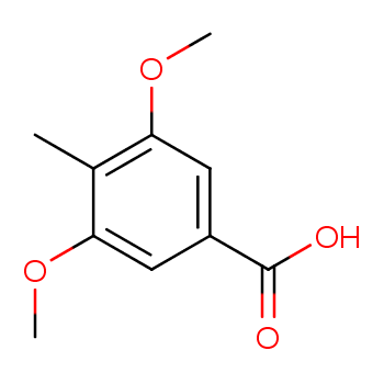 3,5-Диметокси-4-метилбензойна кислота