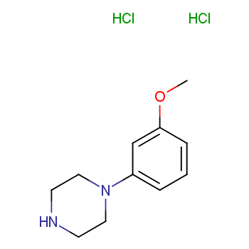 1-(3-Метоксифеніл) піперазин дигідрохлорид